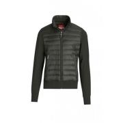 Parajumpers Quiltad dragkedja bomull och nylon jacka Black, Herr