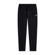 Fred Perry Herr Bomull Loopback Sweatpants Black, Herr