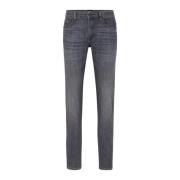 Hugo Boss Delaware Jeans - Stilren och Bekväm Gray, Herr