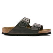 Birkenstock Klassisk tvåremssandal Gray, Dam