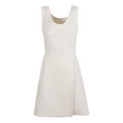 Jil Sander Elegant Klänningskollektion White, Dam