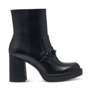 Tamaris Eleganta Svarta Ankelboots Black, Dam