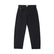 Obey Baggy Denim Byxa Black, Herr