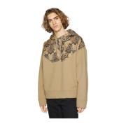 Versace Jeans Couture Brun Hoodie - Versace Jeans Brown, Herr