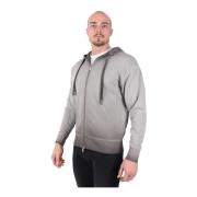 Drykorn Grå Zip-Through Sweatshirt för Kvinnor Gray, Herr