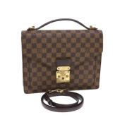 Louis Vuitton Vintage Pre-owned Canvas louis-vuitton-vskor Brown, Dam