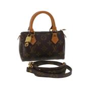 Louis Vuitton Vintage Pre-owned Canvas louis-vuitton-vskor Brown, Dam