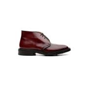 Tricker's Burgundy Cordovan Stövlar Red, Herr