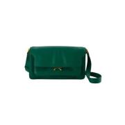 Marni Pre-owned Pre-owned Läder axelremsvskor Green, Dam