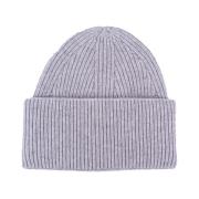 Laneus Räfflad Cashmere Unisex Mössa Gray, Unisex