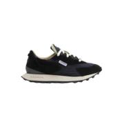 RUN OF Sportiga/Snygga Svarta Sneakers Black, Herr