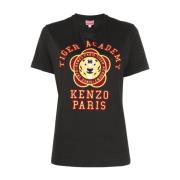 Kenzo Svarta T-shirts och Polos Black, Dam