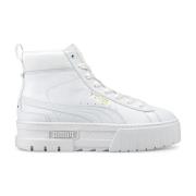 Puma Vita Mid Booties White, Dam