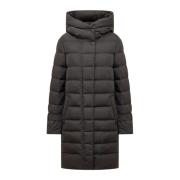 Woolrich Dunparkas med huva Black, Dam