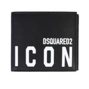 Dsquared2 Be Icon Wallet Black, Herr