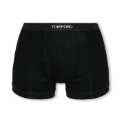 Tom Ford Boxers med logotyp Black, Herr