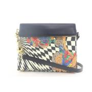 Versace Pre-owned Pre-owned Läder axelremsvskor Multicolor, Dam