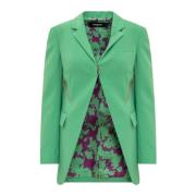 Dsquared2 Modern Cut-Out Blazer Green, Dam