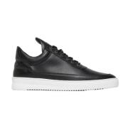 Filling Pieces Svart Low Top Crumbs Black, Herr