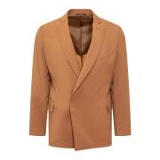 Costumein Herr Enkelknäppt Blazer Brown, Herr