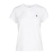 Polo Ralph Lauren Bomulls-T-shirt White, Dam