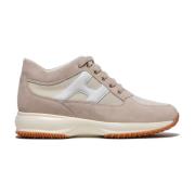 Hogan Sneakers Beige, Dam