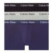 Calvin Klein Multifärgade Stretch Boxershorts 3 Pack Multicolor, Herr