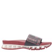 Fendi Vintage Pre-owned Läder sandaler Red, Dam