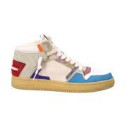 Philippe Model Patchwork High Top Sneakers Multicolor, Herr