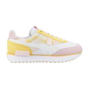 PUMA Stiliga Future Rider BD Sneakers Yellow, Dam