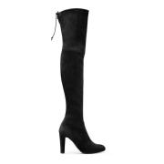 Stuart Weitzman Highland Över-Knä Stövlar Black, Dam