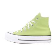 Converse Högtopp Sneakers för Kvinnor Green, Dam