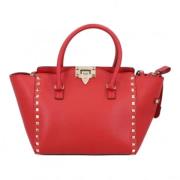 Valentino Vintage Pre-owned Läder totevskor Red, Dam