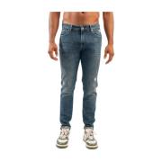 Roy Roger's Stretch Jeans Blue, Herr