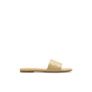 Bottega Veneta ‘Amy’ läderslides Beige, Dam