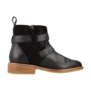 Clarks Ankle Boots Black, Dam