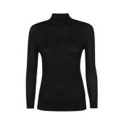 Armani Exchange Klassisk Pullover Black, Dam