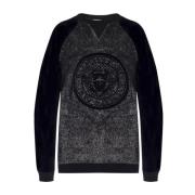 Balmain Dam långärmad sweatshirt Black, Herr