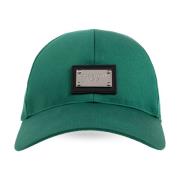 Dolce & Gabbana Baseballkeps Green, Herr