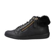 Geox Stiliga Dam Sneakers Black, Dam