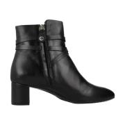 Geox Heeled Boots Black, Dam