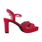 Tamaris Elegant High Heel Sandaler Pink, Dam