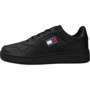 Tommy Jeans Retro Basket Sneakers Black, Herr