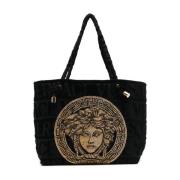 Versace Shoulder Bags Black, Dam