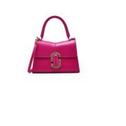 Marc Jacobs Fuchsia Handväska med Lång Rem Pink, Dam