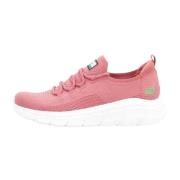 Skechers Stiliga Flex Sneakers Pink, Dam