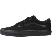 Vans Svarta Textil Old Skool Sneakers Black, Herr