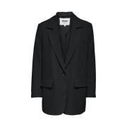 Only Svart Oversize Blazer Black, Dam