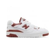 New Balance 550 Tegelröda Retro Sneakers Brown, Dam