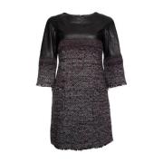 Chanel Vintage Begagnade Dres Black, Dam